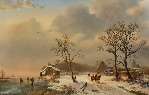 KLOMBECK  Johann Bernard (1815 Kleve - 1893 ebd.) 