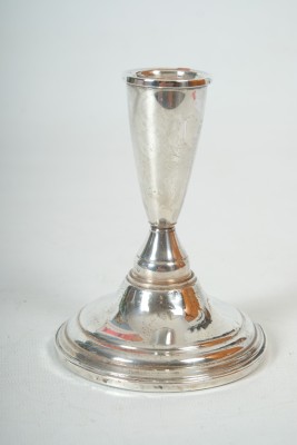 Kerzenhalter aus Sterlingsilber, 