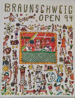 Rizzi, James (1950-2011) Braunschweig Open 94, hochwertiger Offsetdruck.