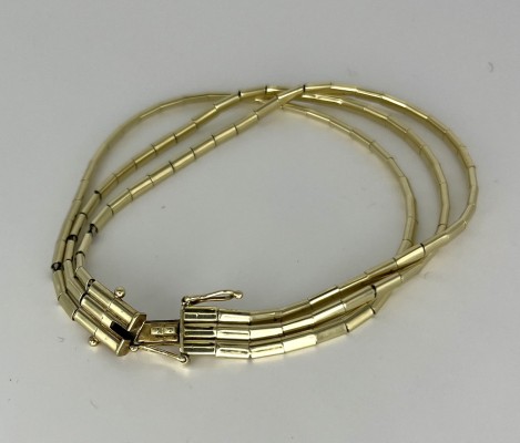 Armband, Gelbgold 585 (punziert).