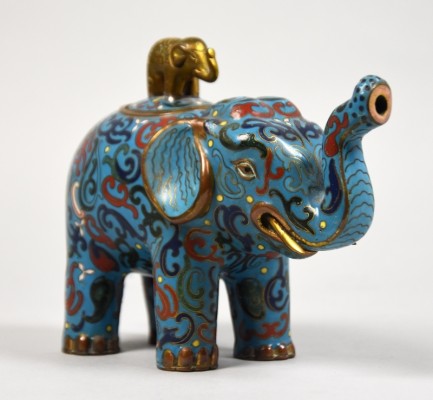 CLOISONNÉ ELEFANT