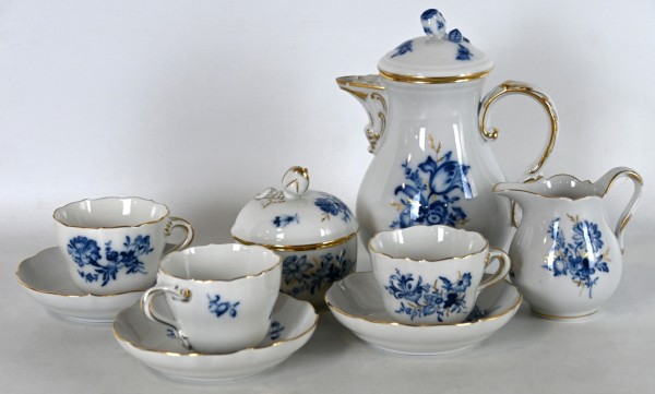 Mokkaservice Meissen, Dekor 