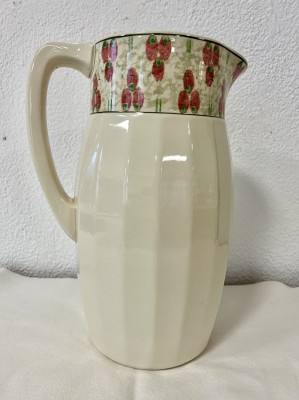 Große Jugendstilvase / Jugendstilkrug, Villeroy & Boch, um 1910.