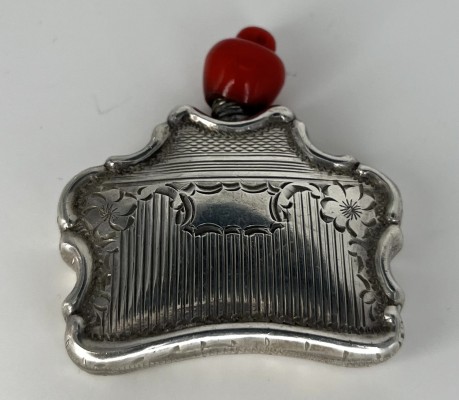 Parfumflacon, Silber 800.