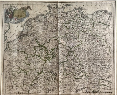Landkarte Germania 
