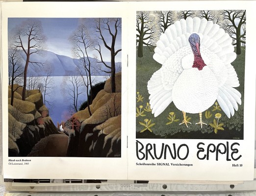 Epple, Bruno (1931-2023), Konvolut gesammelter Erinnerungen von seinem Freund Walter Fröhlich.