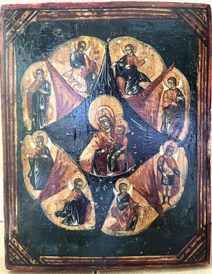 Madonna Del Roveto Ardente, um 17. Jahrhundert.