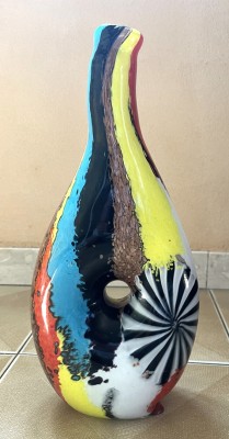 Martens, Dino (1894-1970), Vase, Murano Glas, Aureliano Toso Manufaktur.
