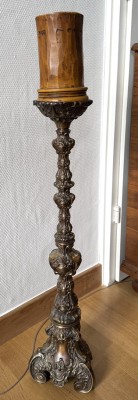Kerzenständer aus Messing.