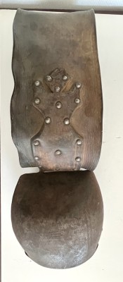Kuhglocke mit Lederhalsband, aus dem Kanton Thurgau oder St. Gallen.