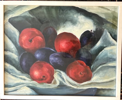 Steinhauser, Erwin (1939-2023) Stillleben, Öl auf Platte.