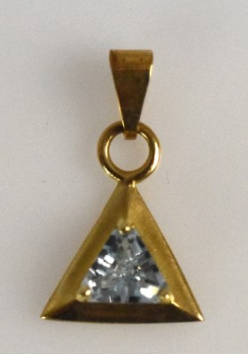 ANHÄNGER mit Blautopaz ANHÄNGER mit Blautopaz