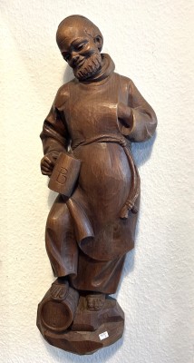Senoner, Franz (1927-2019) Mönch, 1976, Holz.