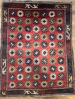 Wandteppich Bergama (Türkei), dicke Wolle.