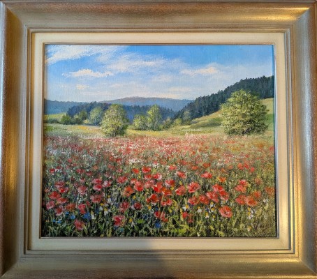 King, O. (20./21. Jahrhundert) Lauterbach, 2000, Öl auf Leinwand.