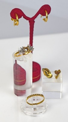 SCHMUCK-LOT 6 Teile verschieden SCHMUCK-LOT 6 Teile verschieden