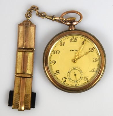 TASCHENUHR Favor, Silbergehäuse