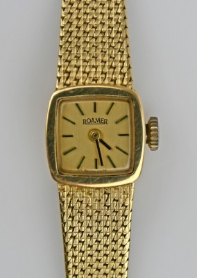 DAMENARMBANDUHR Roamer Swiss 14ct