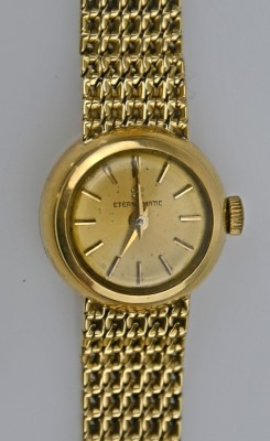 DAMENARMBANDUHR Eterna Matic 14ct
