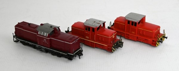 FLEISCHMANN DREI DIESELLOKS FLEISCHMANN DREI DIESELLOKS