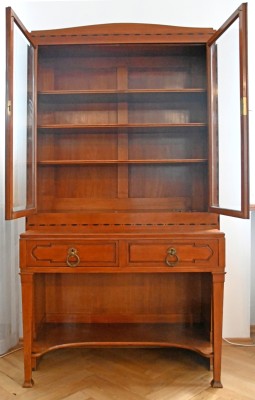 JUGENDSTIL VITRINENSCHRANK [1]